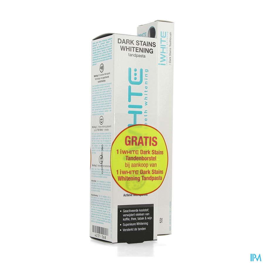 Iwhite Dentifrice Dark Stains Whitenig Tube 75ml