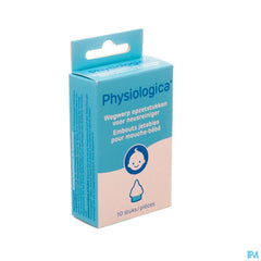 Physiologica embouts mouche bébé 10 pièces