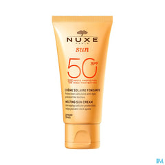 Nuxe Sun Cr Fondant Haute Prot. Visage Ip50 50ml