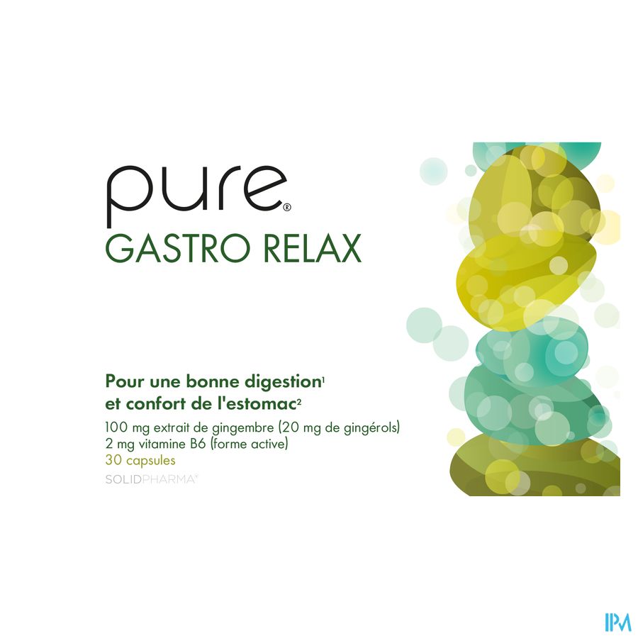 Pure Gastro Relax Caps 30 Remplace 3518-412