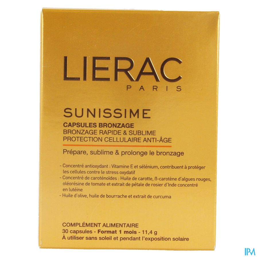 Lierac Sunissime Bronzage Blister Caps 30