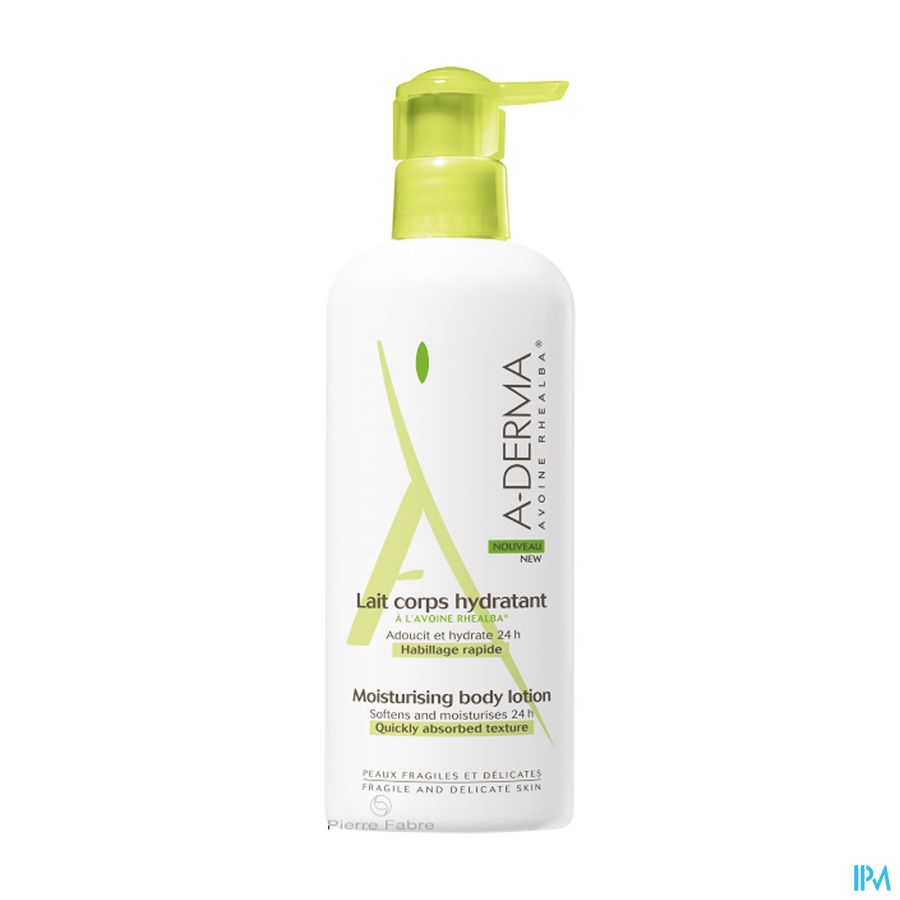 A-DERMA - LES INDISPENSABLES LAIT CORPS HYDRATATION 24H - Lait corporel hydratant A-derma - LES INDISPENSABLES