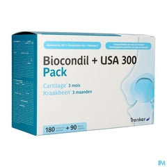 Biocondil Usa 300 Comp Pell 180 + Caps 90 Nf