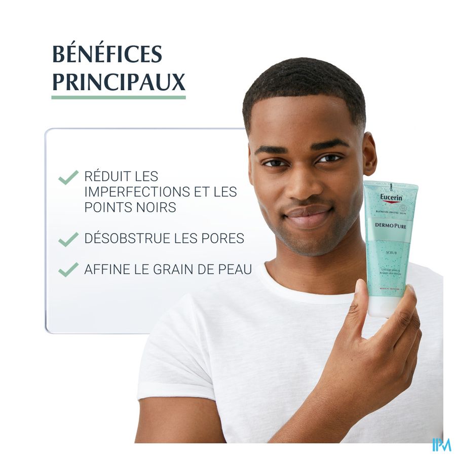 DermoPure Gommage Acné Peau à Imperfections Tube 100ml