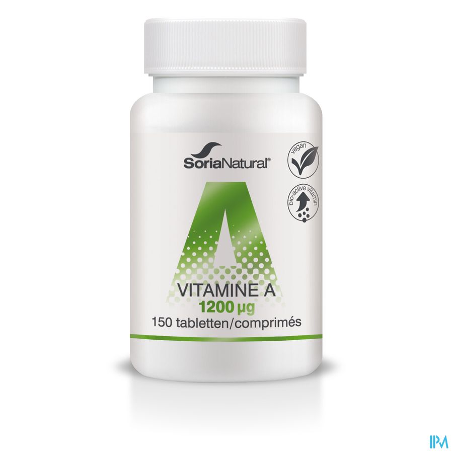 Soria Vitamine A 1,2mg Comp 150