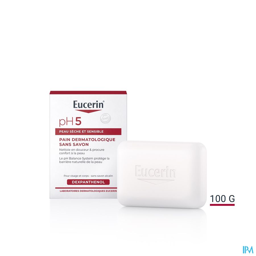 pH5 Pain Dermatologique Peau Sèche et Sensible Visage et Corps 100g