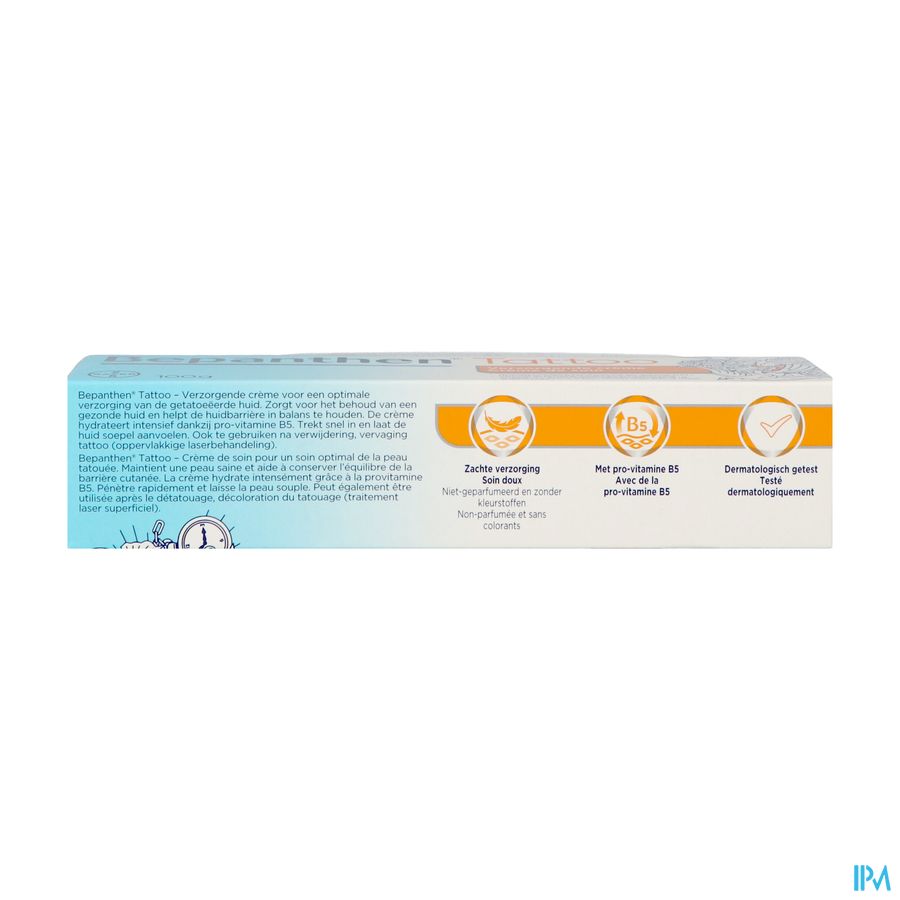 Bepanthen Tattoo Creme Soins Tube 100g