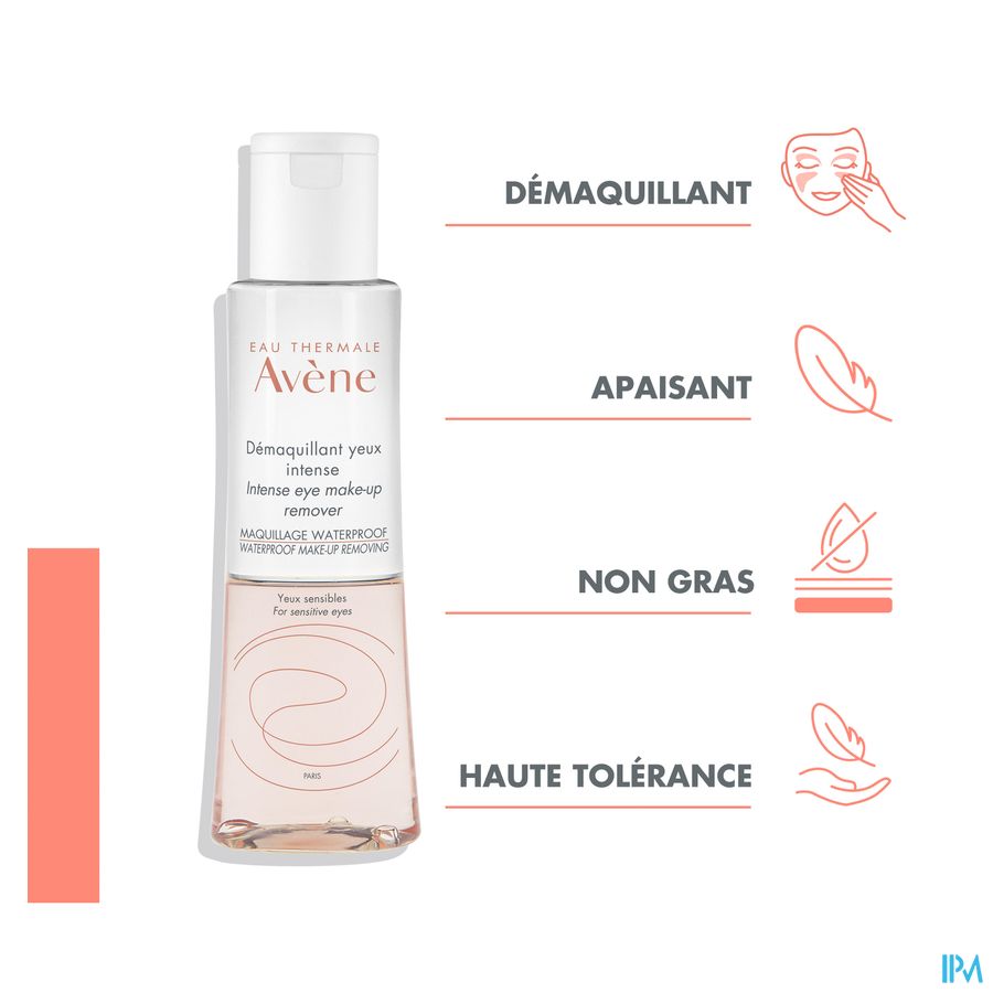 Eau Thermale Avène - Démaquillant yeux intense Les Essentiels