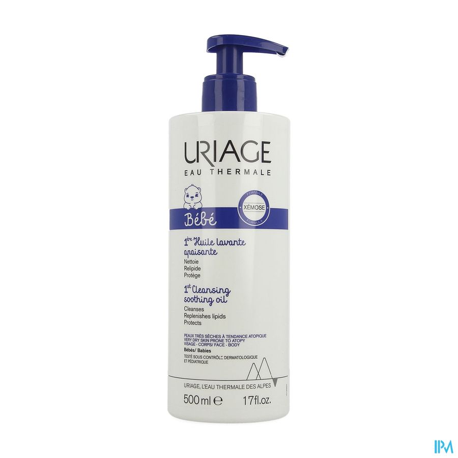 Uriage Bb 1ere Huile Lavante Apaisante 500ml