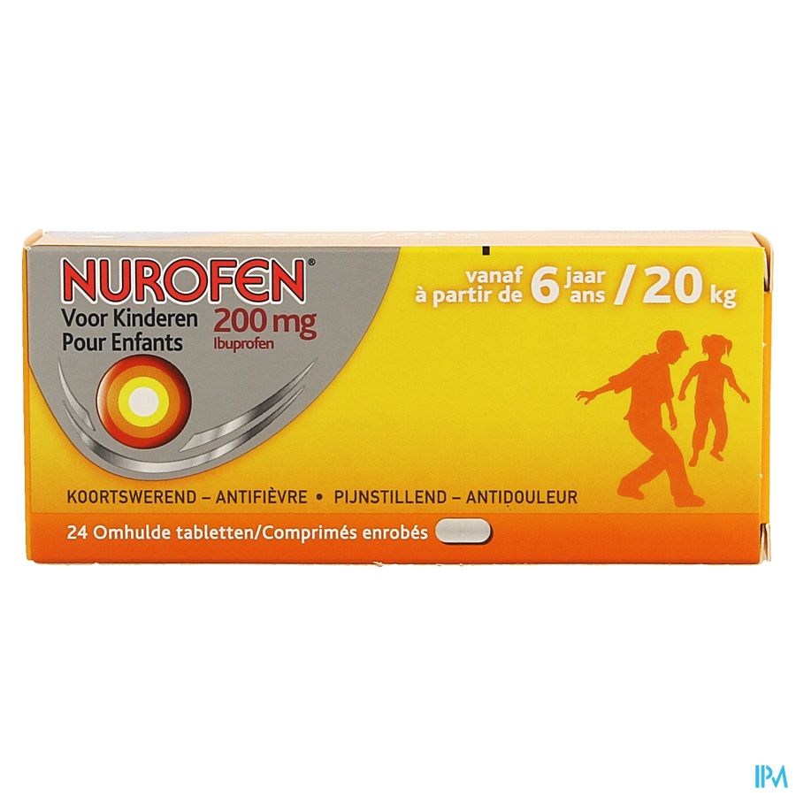 Nurofen Enfant 200mg Comp Pell 24 Rempl.2475739