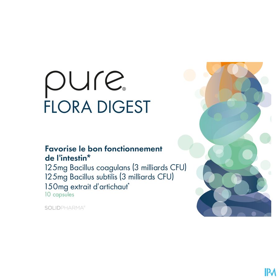 Pure Flora Digest Caps 10 Remplace 4429-908