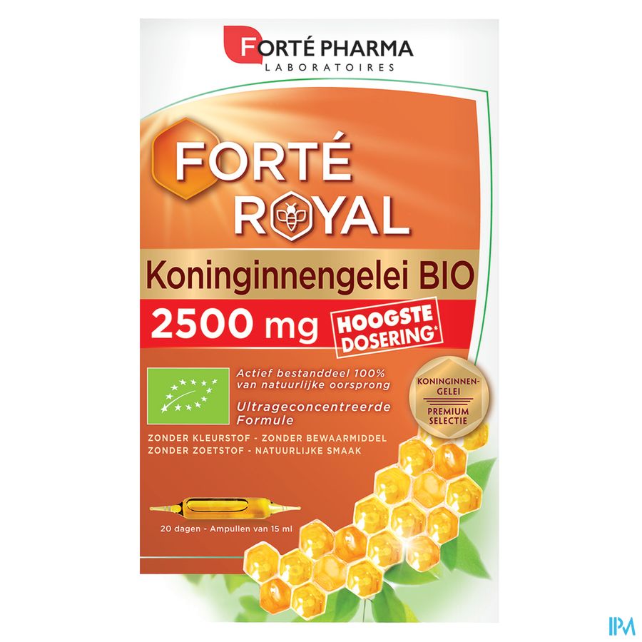 Gelee Royale Bio 2500mg Amp 20x15ml