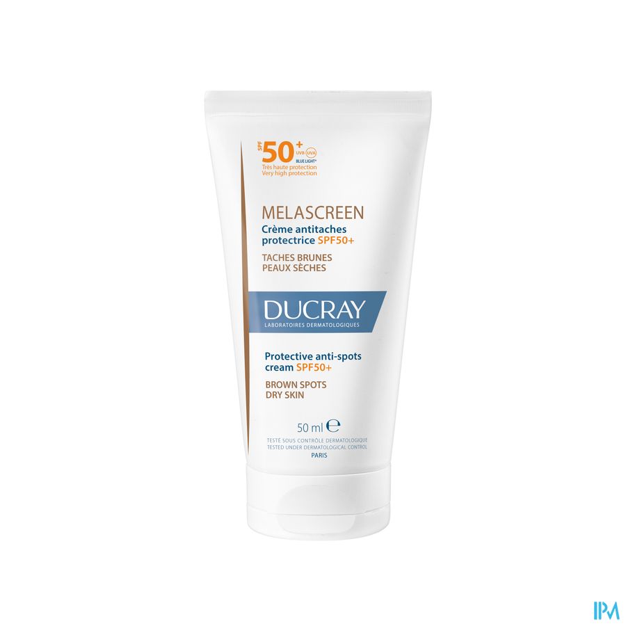 Ducray MELASCREEN Crème anti-taches protection solaire SPF50+ - Peaux sèches