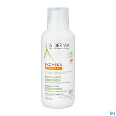 A-Derma Exomega Control Baume emollient Anti-grattage peau à tendance atopique 400ml