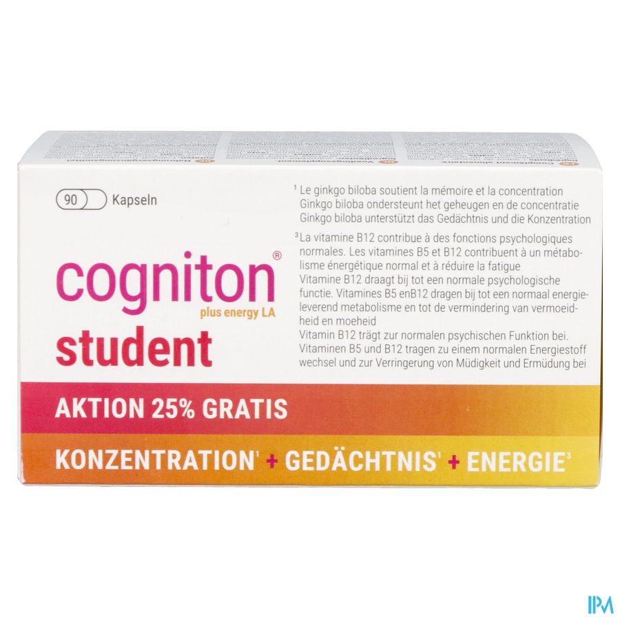 Cogniton Student Promo-25% Caps 90