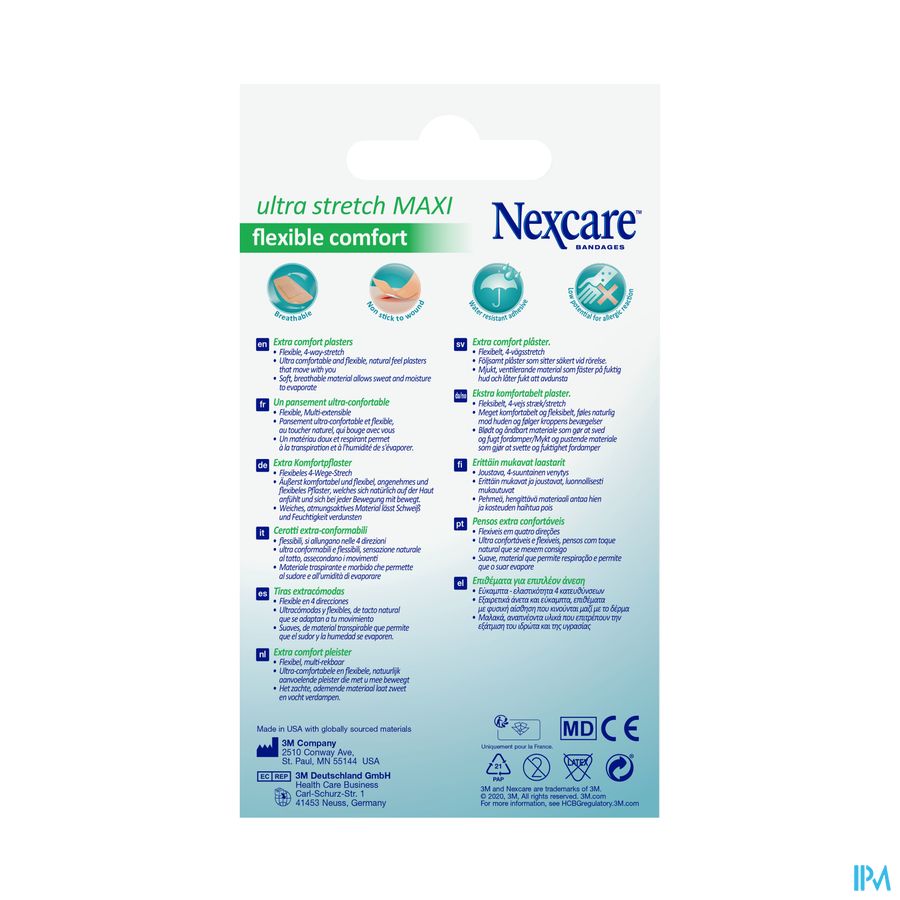 Nexcare Ultra Stretch Max. Flex. Comf. Pans. 5