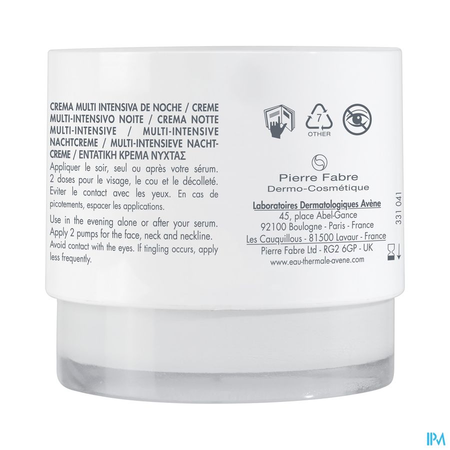 Crème multi-intensive nuit