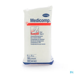 Medicomp 5x5cm 4pl. Nst. 100 P/s