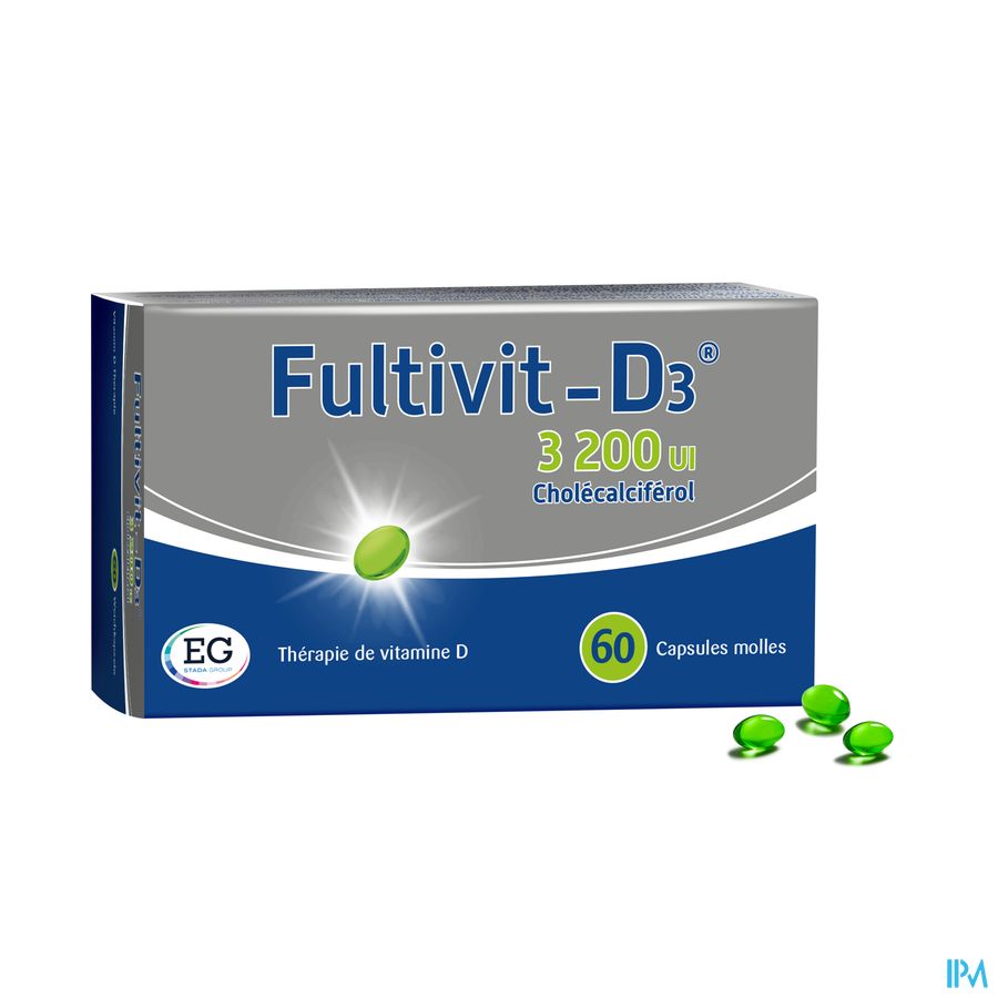 Fultivit-d3 3200iu Caps Molle 60