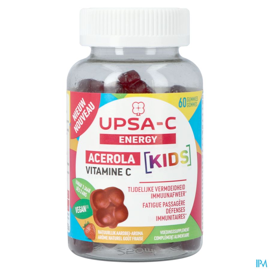 Upsa C Energy Acerola Kids Gommes 60