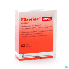 Flixotide 500 Diskus Pulv Inh 60dos