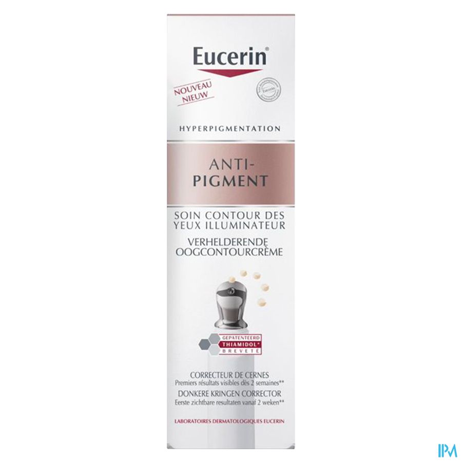 Eucerin Anti-Pigment Soin Contour des Yeux Illuminateur Correcteur de Cernes 15ml