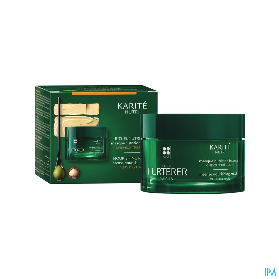 René Furterer - Masque nutrition intense - Masque nourrissant d'exception au beurre de Karité - KARITE NUTRI