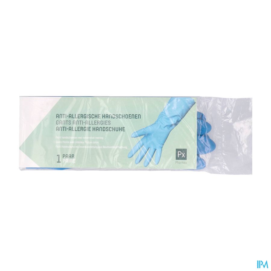 Pharmex Gant A/allergie Nitrile S