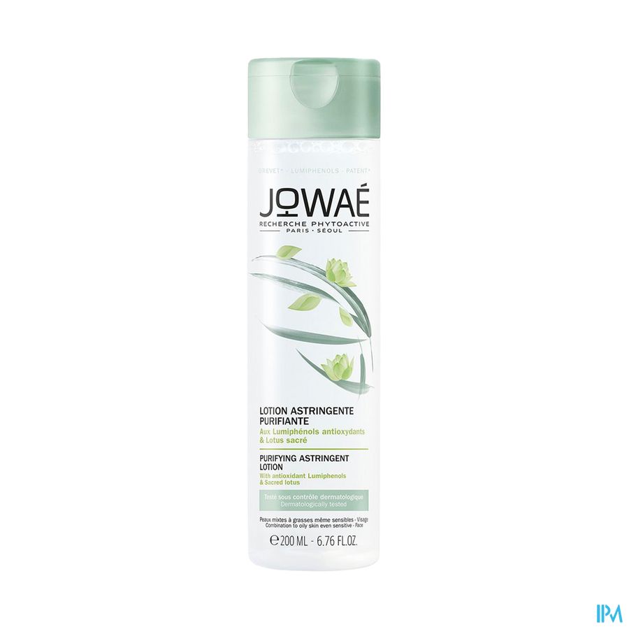 Jowae Lotion Astringente Purifiante Fl 200ml