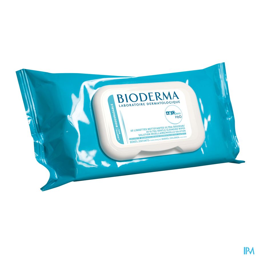 Bioderma Abcderm H2o Lingette Nett S/parab. 60