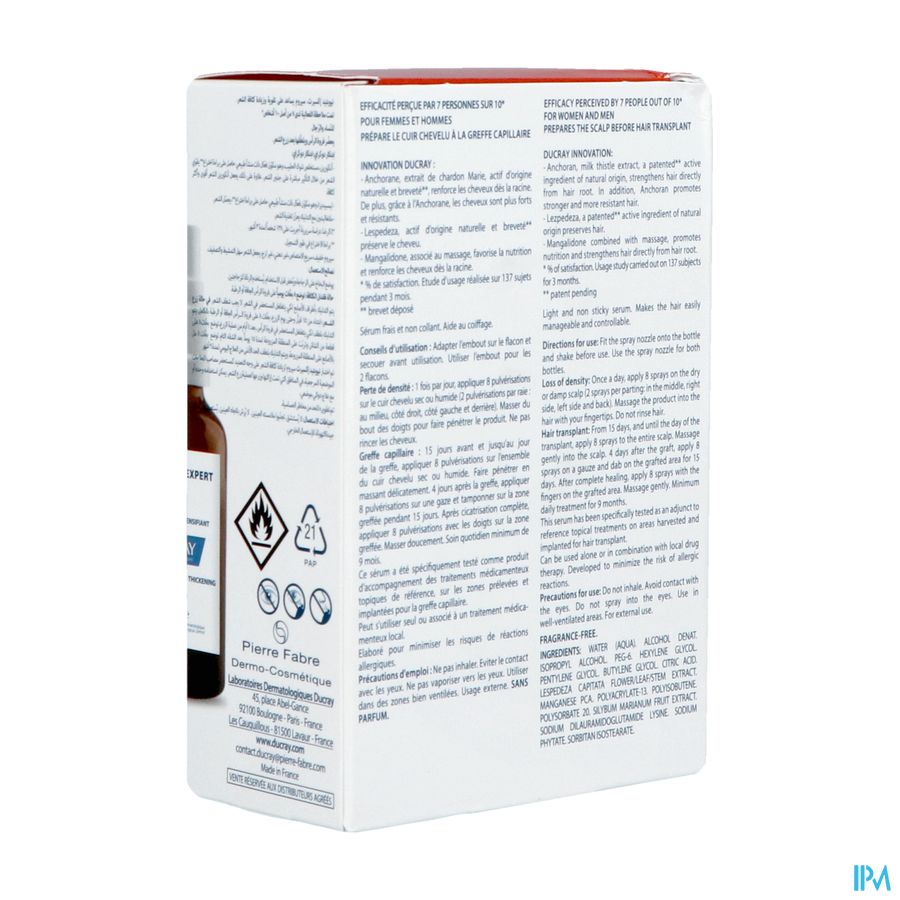 Ducray NEOPTIDE EXPERT Sérum fortifiant et redensifiant pour des cheveux plus épais et mieux enracinés