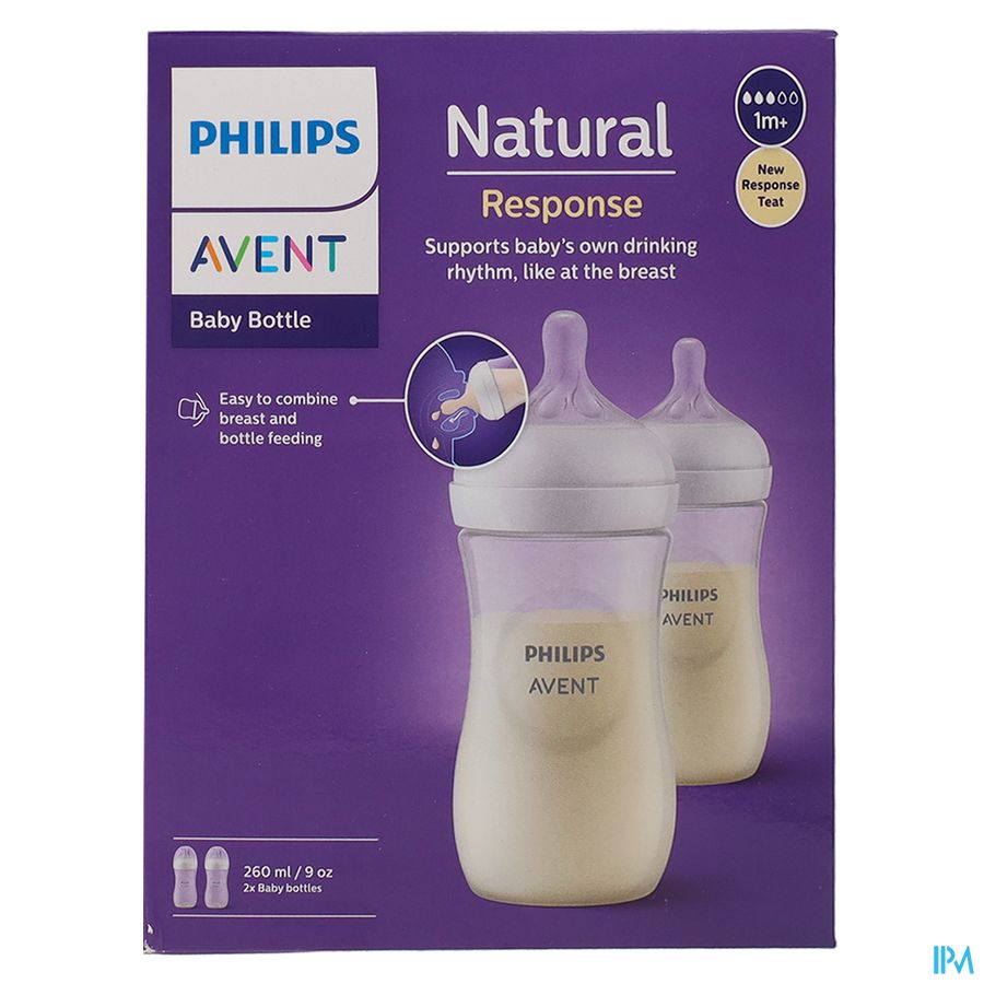Philips Avent Natural 3.0 Biberon Duo 2x260ml