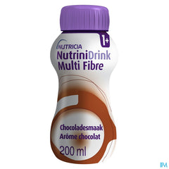 NutriniDrink Multi Fibre Arôme Chocolat Bouteille 200ml