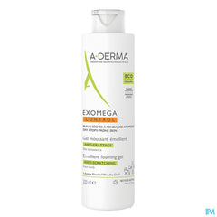 A-DERMA - EXOMEGA CONTROL GEL MOUSSANT ÉMOLLIENT ANTI-GRATTAGE - Peaux à tendance atopique