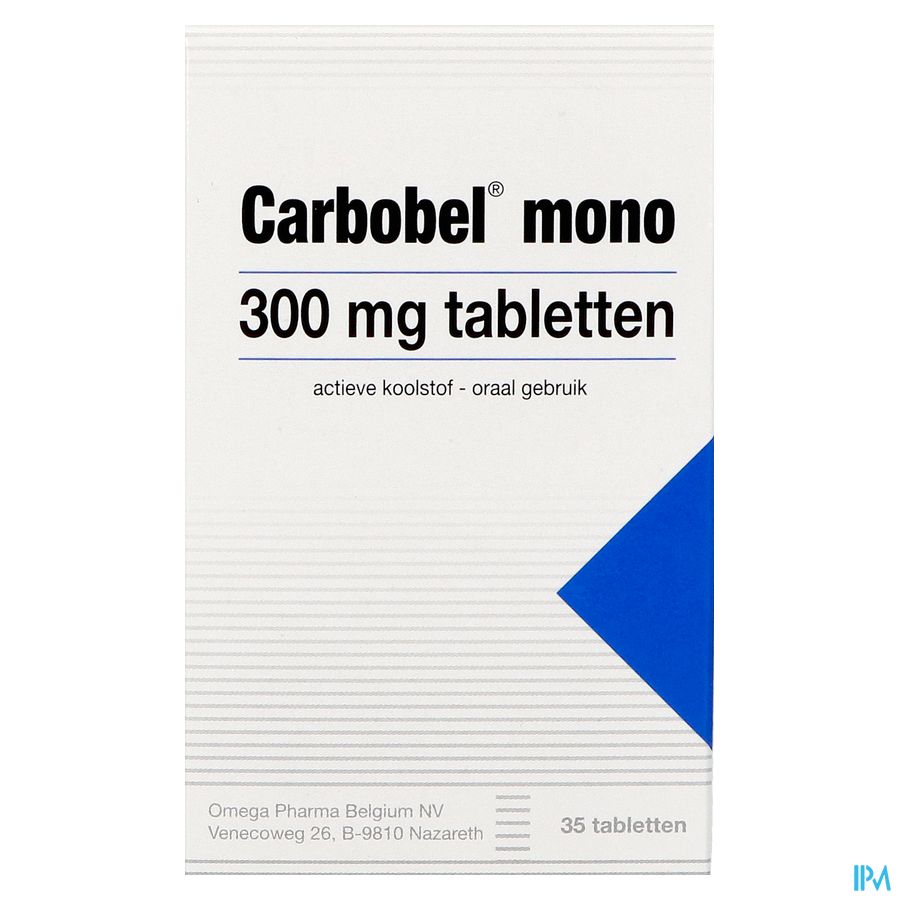 Carbobel® Mono 300Mg 35 Comprimés - Avec Charbon Actif