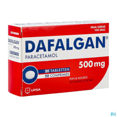 Dafalgan 500mg Sec Comp 20