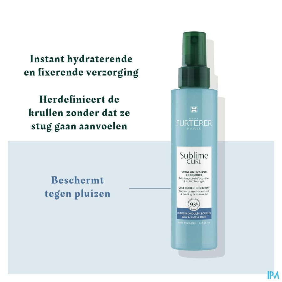 René Furterer Spray cheveux bouclés - SUBLIME CURL