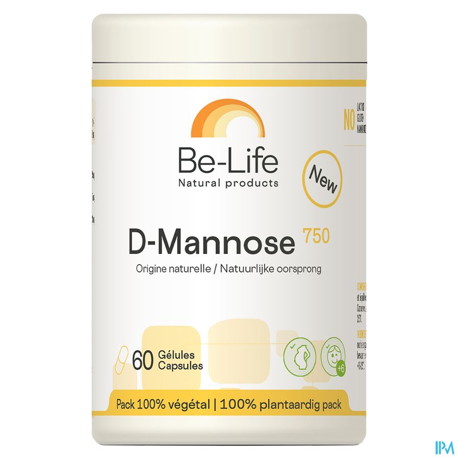 D-mannose 750 Be Life Caps 60