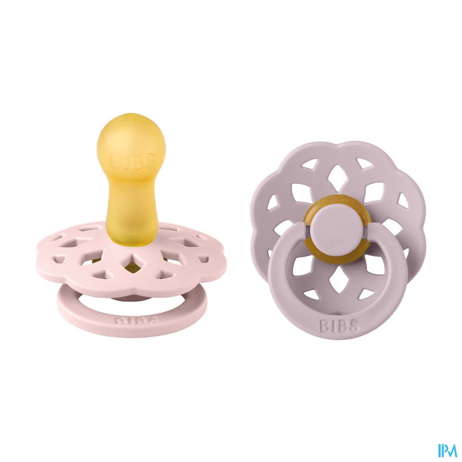 Bibs 2 Sucette Boheme Duo Blossom/lilac 2