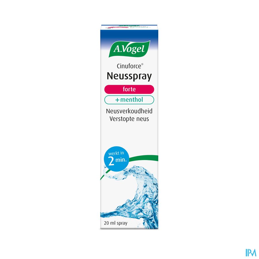 A.Vogel Cinuforce Spray nasal forte + menthol 20ml