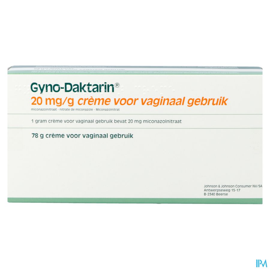 Gyno-daktarin Creme 1 X 78g 2%