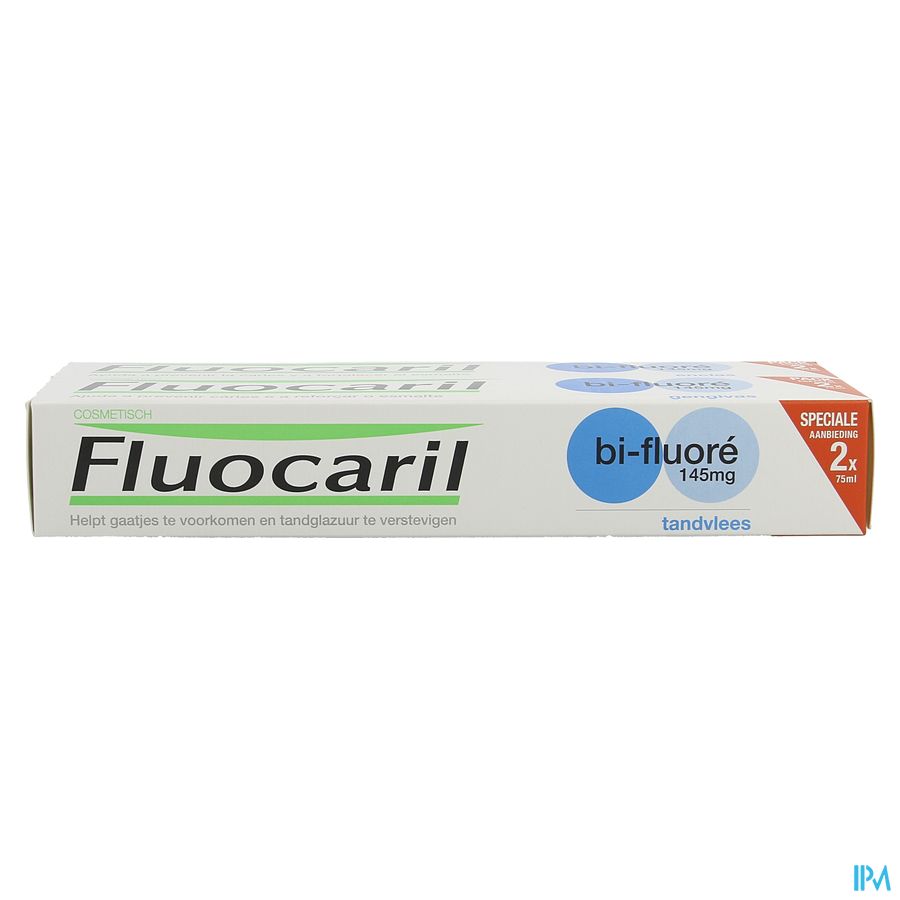Fluocaril Dentifrice Bi-fluore 145 Gencives 2x75ml