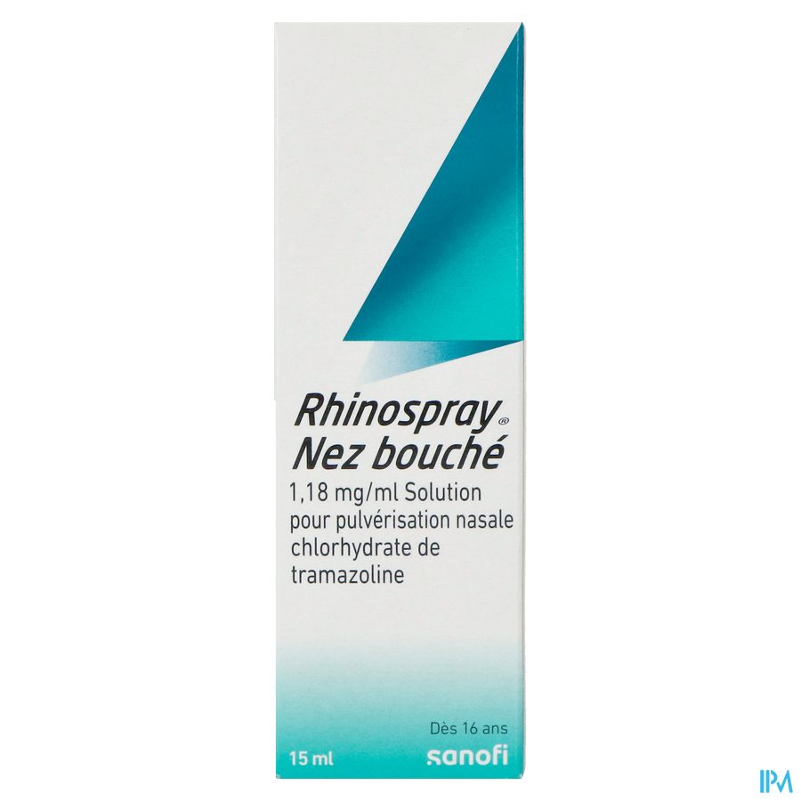 Rhinospray Nez Bouche 1,18mg/ml Spr Nasal Sol 15ml