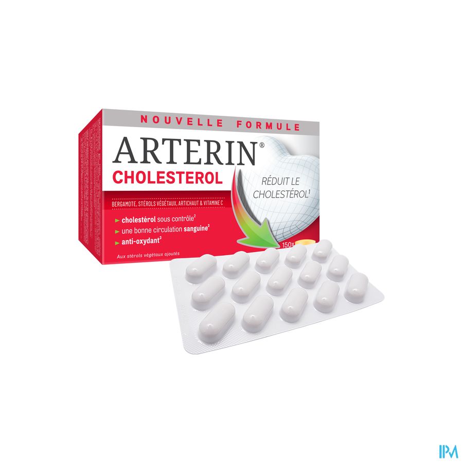 Arterin® Cholestérol 150 Cmp Sans Levure Rouge De Riz/Statines & Bonne Tolérance