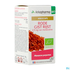 Arkogelules Levure Riz Rouge Bio Caps 45 Nf