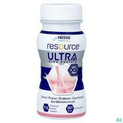Resource Ultra Fraise 4x125ml