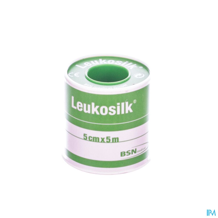 Leukosilk Fourreau Sparadrap 5,00cmx5m 1 0102400