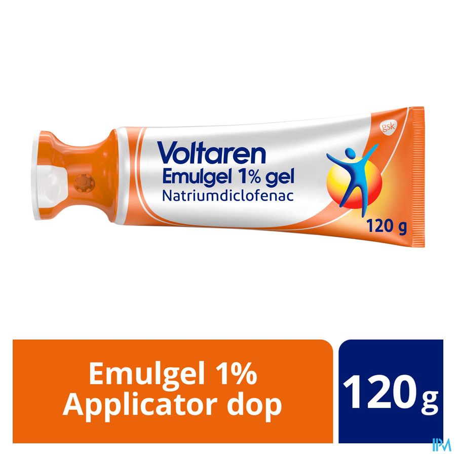 Voltaren Emulgel 1 % Gel 120g Bouchon Applic. New
