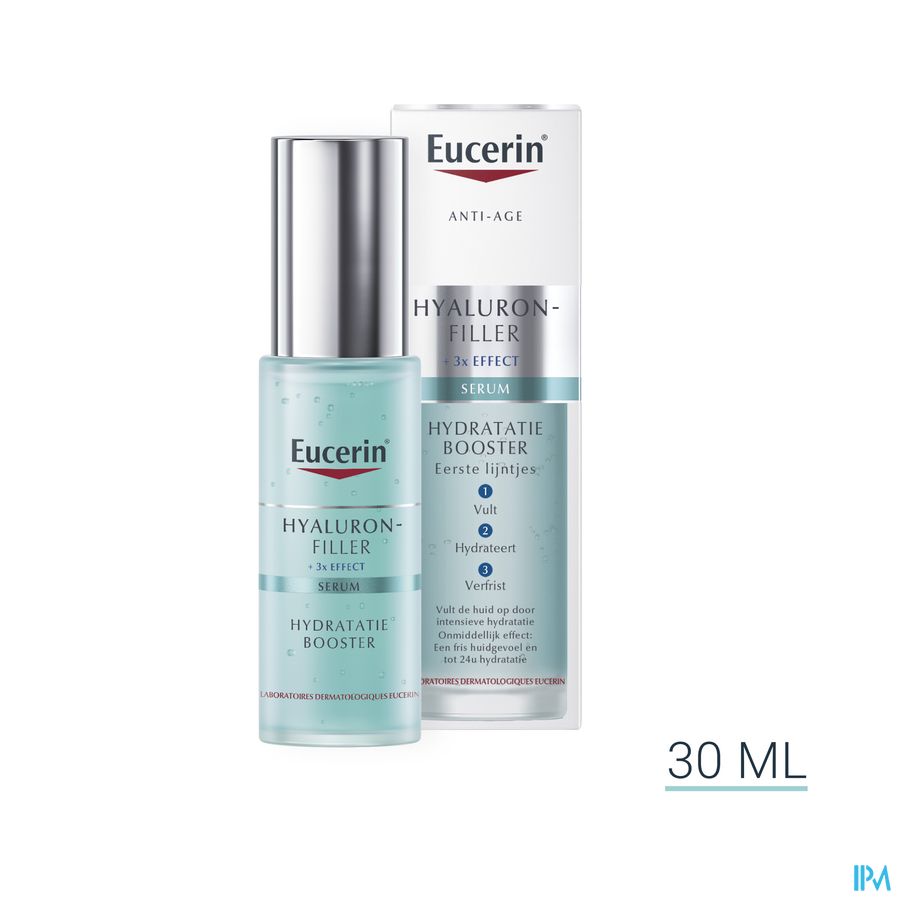 Hyaluron-Filler + 3x Effect Sérum Booster d'Hydratation Premières Rides Anti-Âge avec pompe 30ml
