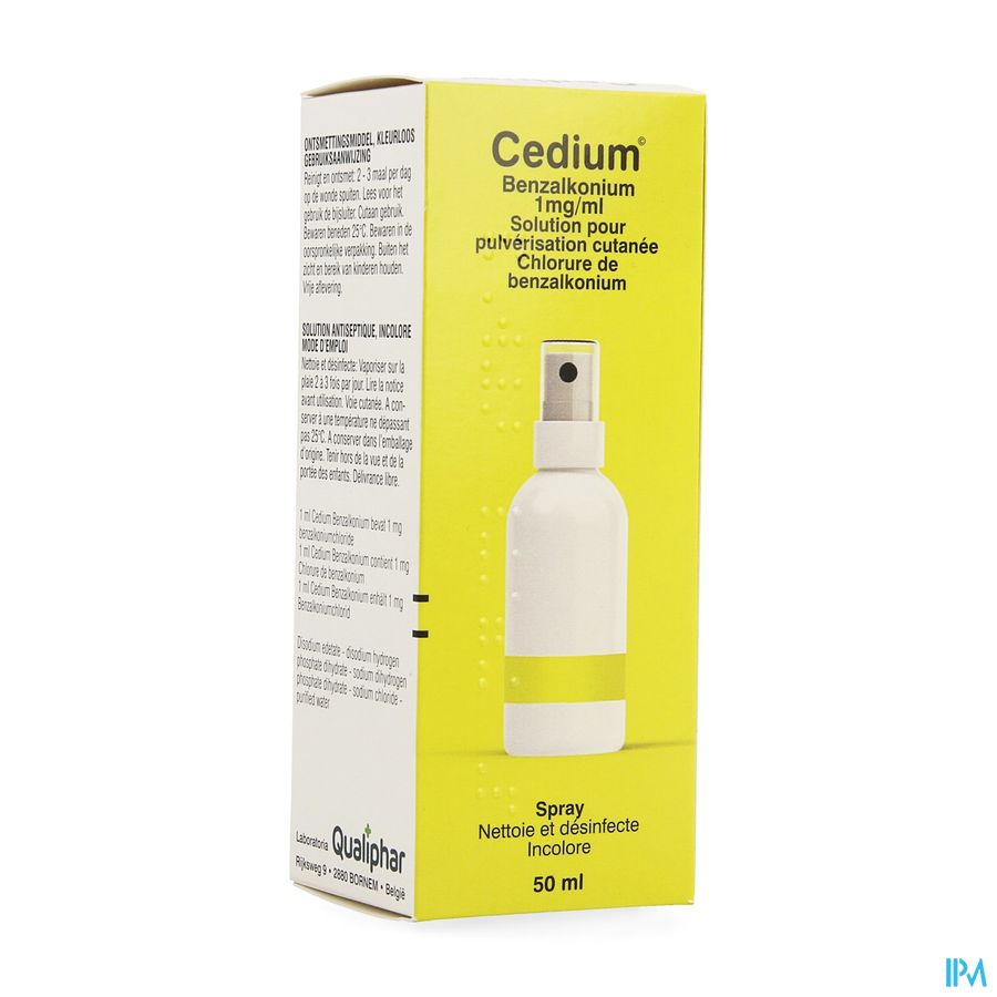 Cedium Benzalkonium Spray 50ml